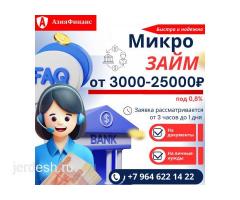 Деньги в долг до 30 000 рублей, компания Азия Финанс: фото 2