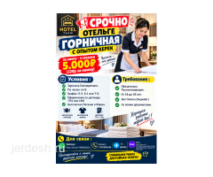 ОПЫТНЫЙ ГОРНИЧНАЯ КЕРЕК ОТЕЛЬГЕ.: фото 2