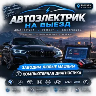 Автоэлектрик на выезд — Бишкек и пригород стартер генератор бензонасос