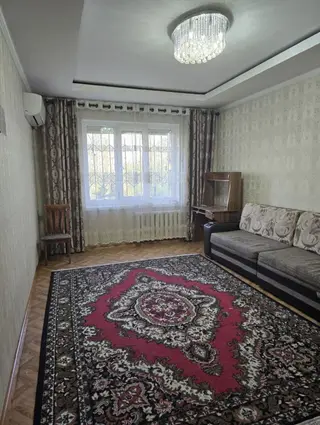 2 комнаты, 48 м², Аламедин-1 мкр 105 серия, 4 этаж, Косметический ремонт