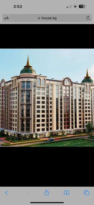 3 комнаты, 108 м², Джал-29 Элитка, 12 этаж, ПСО (под самоотделку)