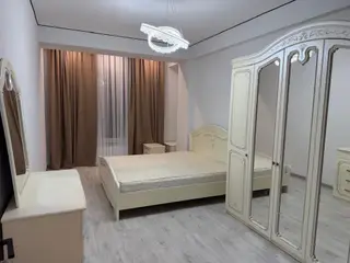 2 комнаты, Асанбай мкр Без животных, от 6 месяцев, от 1 года, С мебелью полностью