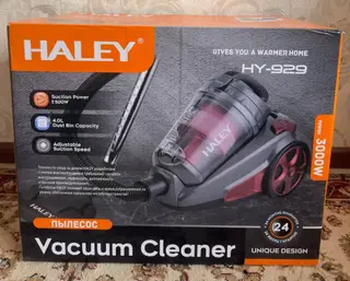 Качественный пылесос Haley HY-929 Питание сеть Мощность