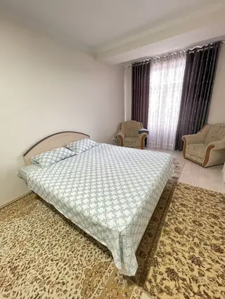 1 комната, Кок-Жар мкр, Душевая кабина, Постельное белье, Парковка