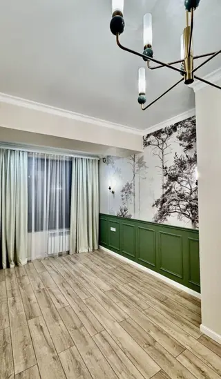 3 комнаты, 80 м², Асанбай мкр Элитка, 4 этаж, Дизайнерский ремонт