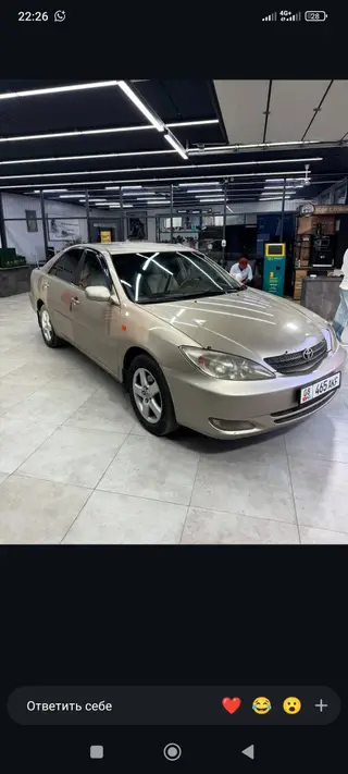 Toyota Camry: 2003 г., 3 л, Автомат, Газ, Седан