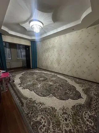 2 комнаты, 48 м², Аламедин-1 мкр 105 серия, 3 этаж, Старый ремонт