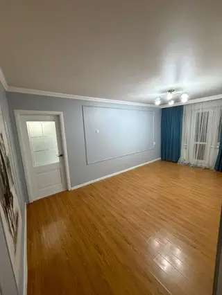 3 комнаты, 58 м², Курманжан-Датка мкр., 103 серия, 4 этаж, Евроремонт