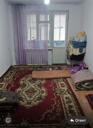 1 комната, 25 м², Аламедин-1 мкр Общежитие, 1 этаж, Старый ремонт