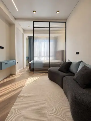 2 комнаты, 45 м², Кок-Жар мкр Элитка, 8 этаж, Евроремонт
