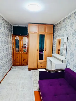 Комната с мебелью и техникой Сдается 1 ком кВ в Бишкеке, в центре! с