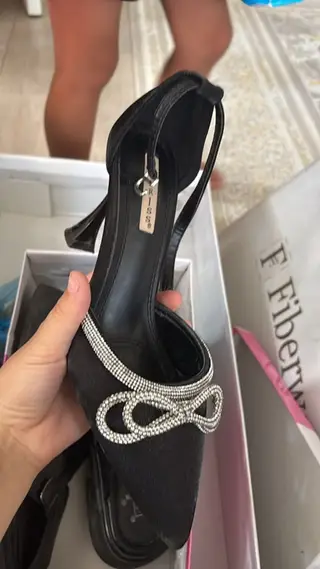 Туфли, 37, Erisses, Новый, цвет - Черный, Самовывоз