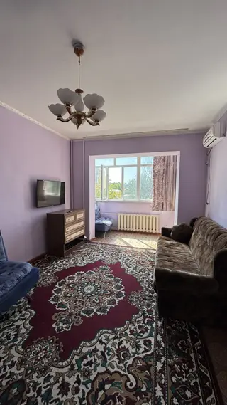 3 комнаты, 62 м², Аламедин-1 мкр 105 серия, 4 этаж, Требуется ремонт