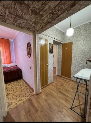 3 комнаты, 62 м², Асанбай мкр 105 серия, 1 этаж, Евроремонт