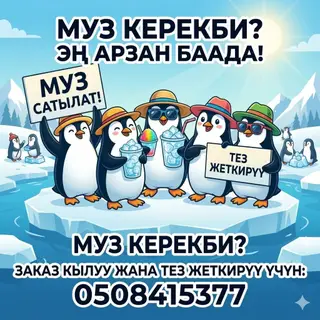 Сдаём чистый лёд для бизнеса и кафе