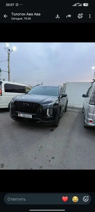 Hyundai Palisade: 2019 г., 2.2 л, Автомат, Дизель, Кроссовер