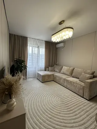 2 комнаты, 56 м², Дордой Плаза ТРЦ 105 серия, 8 этаж, Евроремонт