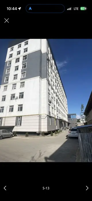 2 комнаты, 69 м², Геологородок, 8 этаж, ПСО (под самоотделку)