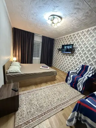 1 комната, Восток-5 мкр, Постельное белье, Парковка, Бронь