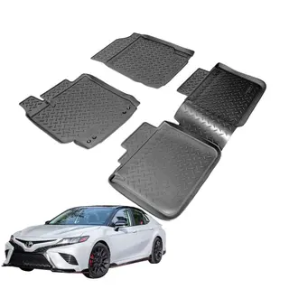 3D Резиновые Полики Для салона Toyota, цвет - Черный, Новый, Самовывоз, Платная доставка
