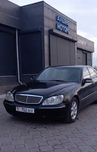 Mercedes-Benz S-Class: 2001 г., 4.3 л, Автомат, Бензин, Седан