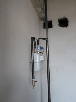 Газификация, Установка газового счетчика