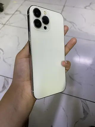 IPhone 13 Pro Max, Б/у, 128 ГБ, Серебристый, Чехол, 78 %