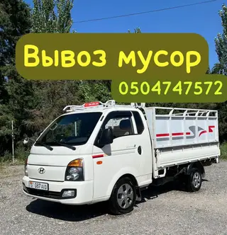 Заказать Хендай портер, Вывоз строй мусора, C грузчиком