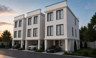 СОВРЕМЕННЫЙ ТАУНХАУС 115,9 м² | 3 ЭТАЖА + ПОДВАЛ | ПАРКОВКА И