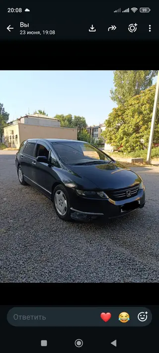 Honda Odyssey: 2004 г., 2.4 л, Вариатор, Бензин, Минивэн