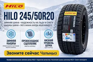 Шины 245 / 50 / R 20, Зима, Новый, Легковые, Китай, Hilo