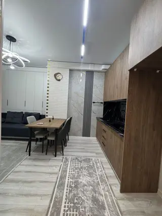 Студия, 42 м², Тунгуч мкр Элитка, 9 этаж, Дизайнерский ремонт