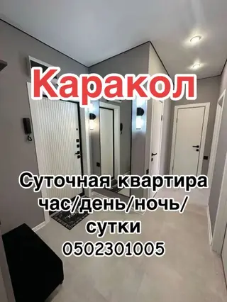 Каракол — посуточная аренда квартиры (час/день/ночь/сутки)