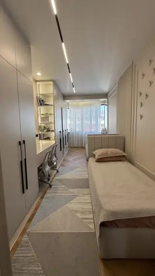 3 комнаты, 93 м², Тунгуч мкр Элитка, 6 этаж, Дизайнерский ремонт