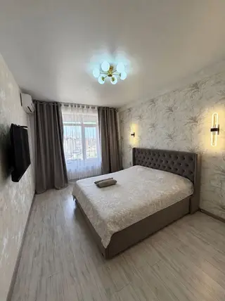 1 комната, Кок-Жар мкр, Душевая кабина, Постельное белье, Кондиционер