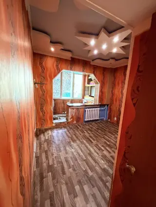 2 комнаты, 46 м², Аламедин-1 мкр 105 серия, 3 этаж, Старый ремонт