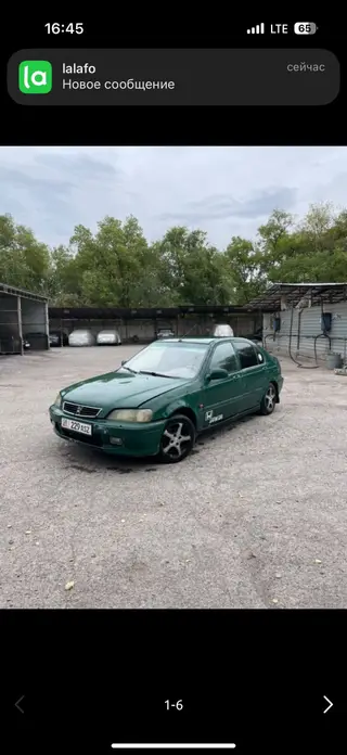 Honda Civic: 1998 г., 1.5 л, Механика, Бензин