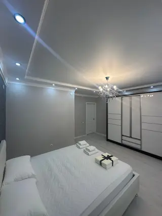 Сдам уютную квартиру 95м² посуточно в 10 мкр.