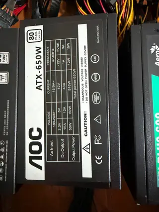 Блок питания AOC ATX-650W