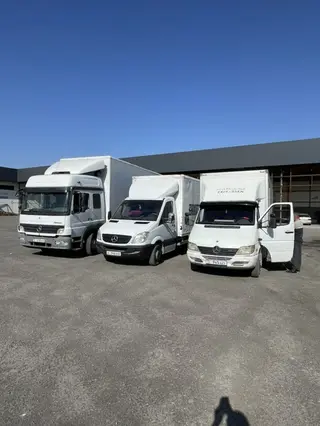 Грузоперевозки фургонами Mercedes в Бишкеке