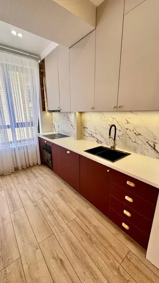3 комнаты, 80 м², Асанбай мкр Элитка, 4 этаж, Дизайнерский ремонт