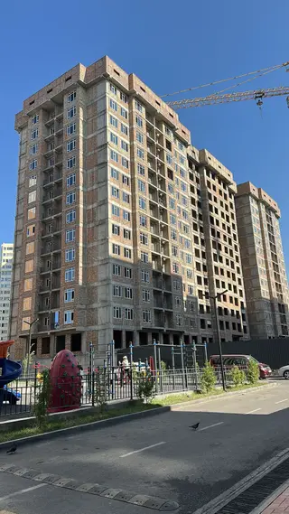 1 комната, 42 м², Джал-15 Элитка, 12 этаж, ПСО (под самоотделку)