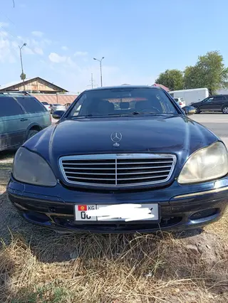 Mercedes-Benz S-Class: 2000 г., 5 л, Автомат, Газ, Седан