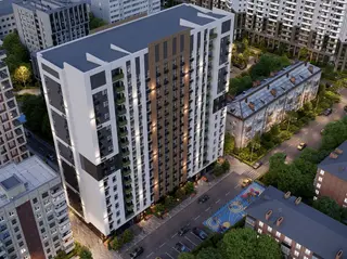 1 комната, 44 м², Пишпек Элитка, 14 этаж, ПСО (под самоотделку)