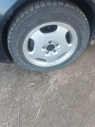 Литой диск R16 зимней шиной Hankook Winter i*Pike (маркировка на