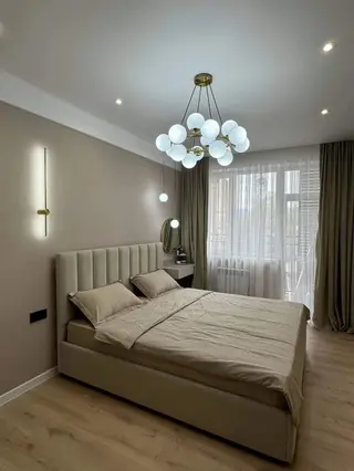 Студия, 55 м², Аламедин-1 мкр Элитка, 4 этаж, Дизайнерский ремонт