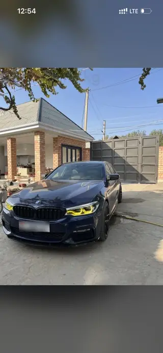 BMW 5 series: 2018 г., 3 л, Автомат, Бензин, Седан