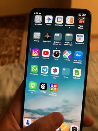 Redmi, Redmi Note 11, Б/у, 128 ГБ, цвет - Синий, 1 SIM, 2 SIM, eSIM