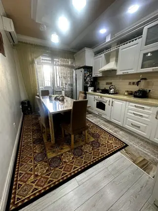 4 комнаты, 136 м², Асанбай мкр Элитка, 1 этаж, Дизайнерский ремонт