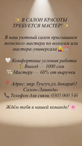 Парикмахер Универсал. Процент